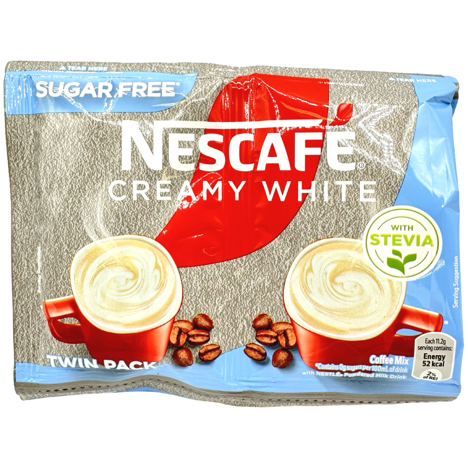Nescafe - Sugar Free - Creamy White - Twin Pack - 5 x 22.4 – Sukli