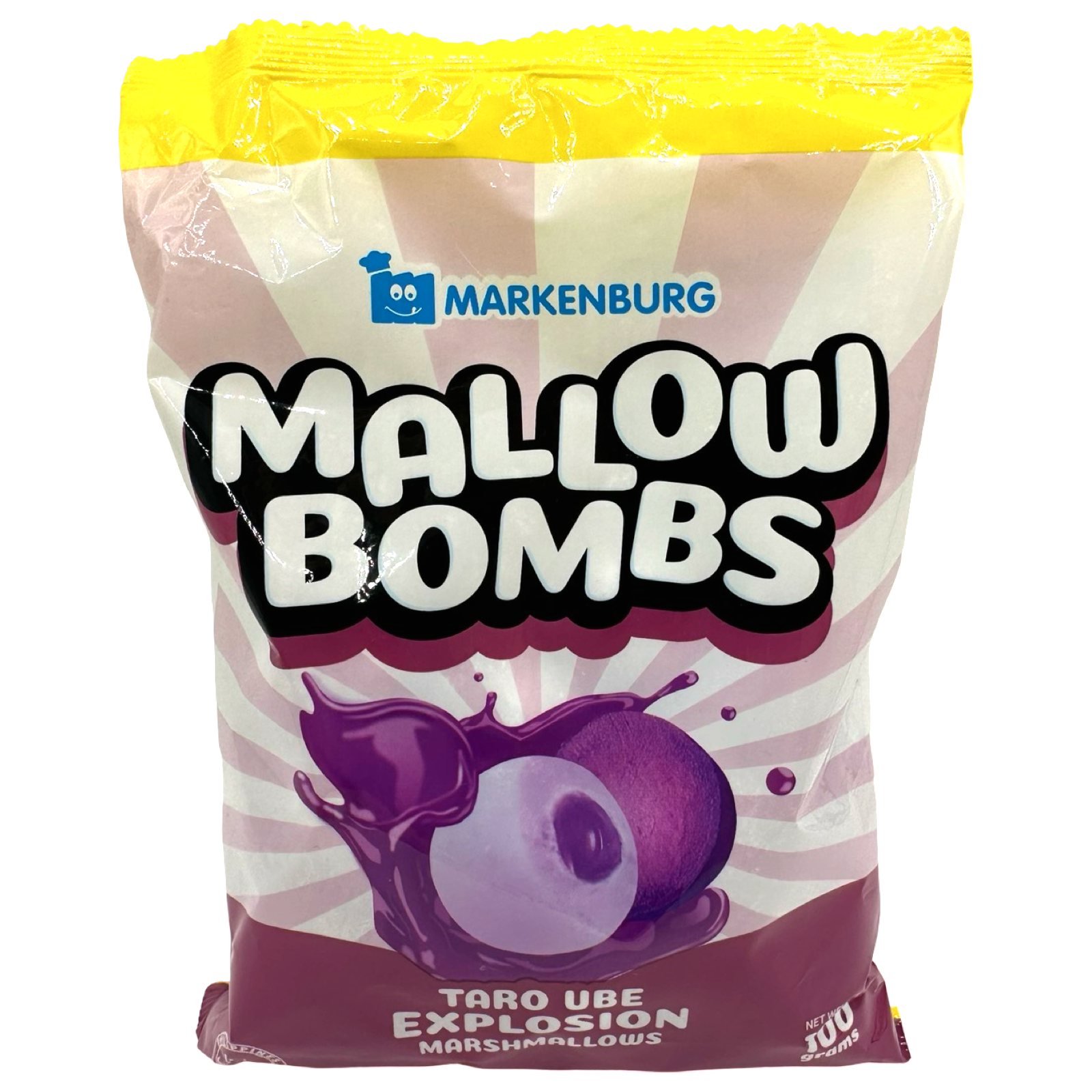 Markenburg - Mallow Bombs - Taro Ube Explosion - 100 G – Sukli