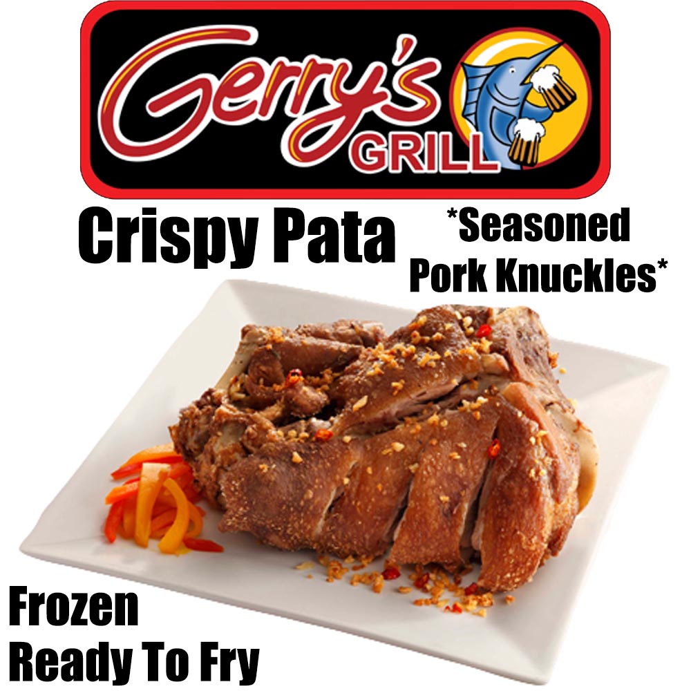 Gerry's Grill - Crispy Pata (Seasoned Pork Knuckles) - Ready To Fry - 3.1 LBS