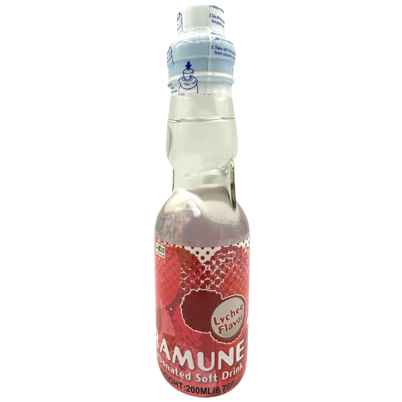 Mizuhu Ramune - Lychee Carbonated Soft Drink - 200 ML – Sukli