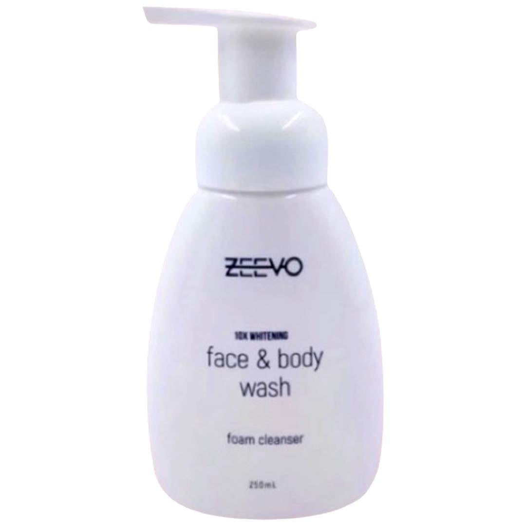 Zeevo Face and Body Wash Foam Cleanser 250 ML Sukli Filipino