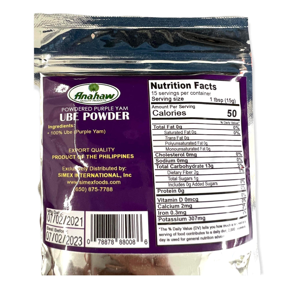 Anahaw - Powdered Purple Yam UBE powder - 227 G