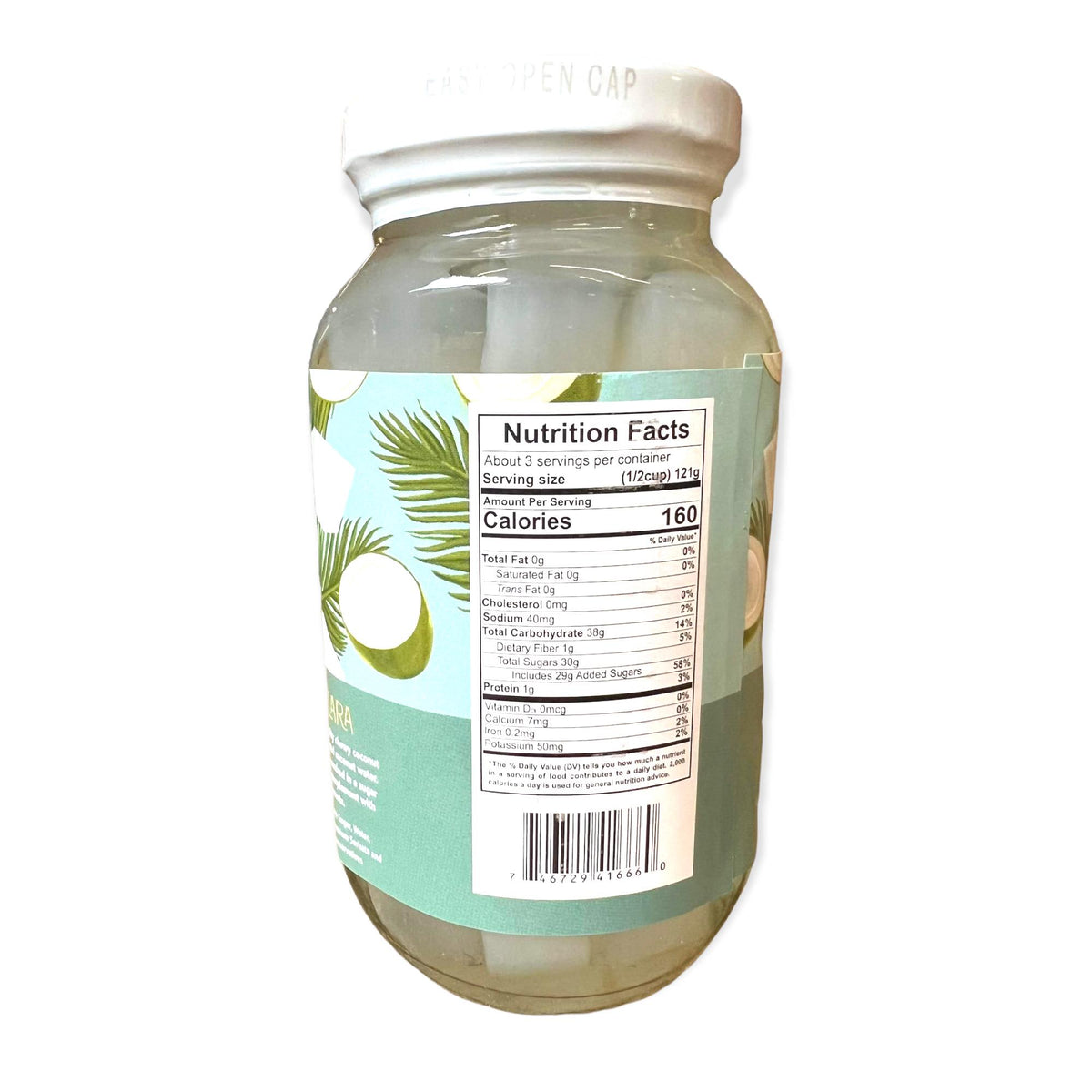 Mara Clara White Nata De Coco Sweet Coconut Gel In Syrup 12 Oz Sukli Filipino Grocery 0656