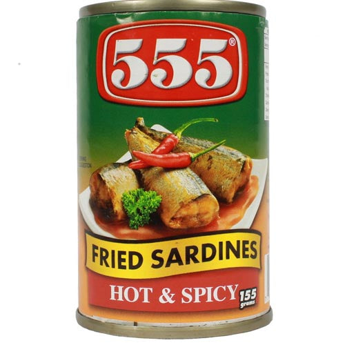 555 Fried Sardines Hot and Spicy