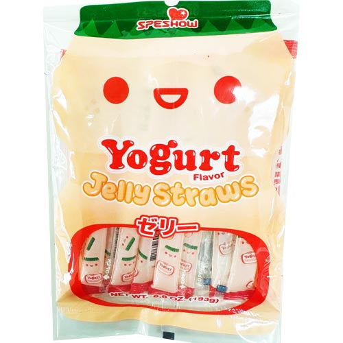 ABC Speshow Yogurt Flavor Jelly Straws 193 G Sukli Filipino