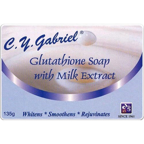 C.Y. Gabriel - Glutathione Soap with Milk Extract - 135 G – Sukli