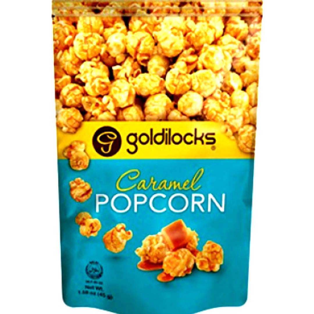 Goldilocks Caramel Popcorn 85 G Sukli Filipino Grocery Online USA