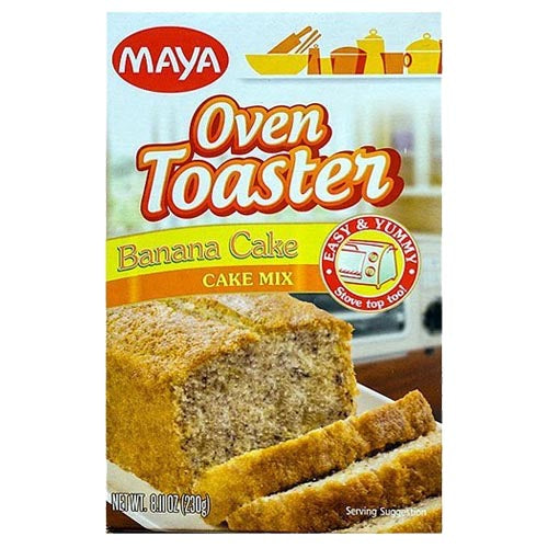 Maya Oven Toaster Banana Cake Cake Mix 230 G Sukli Filipino