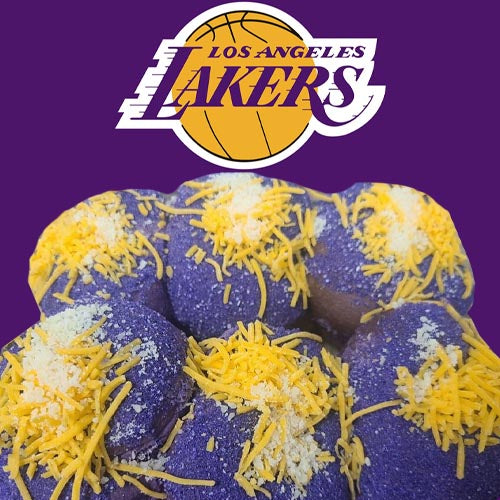 Kagat Bakery - Lakers UBE Cheese Pandesal - 6 Piece