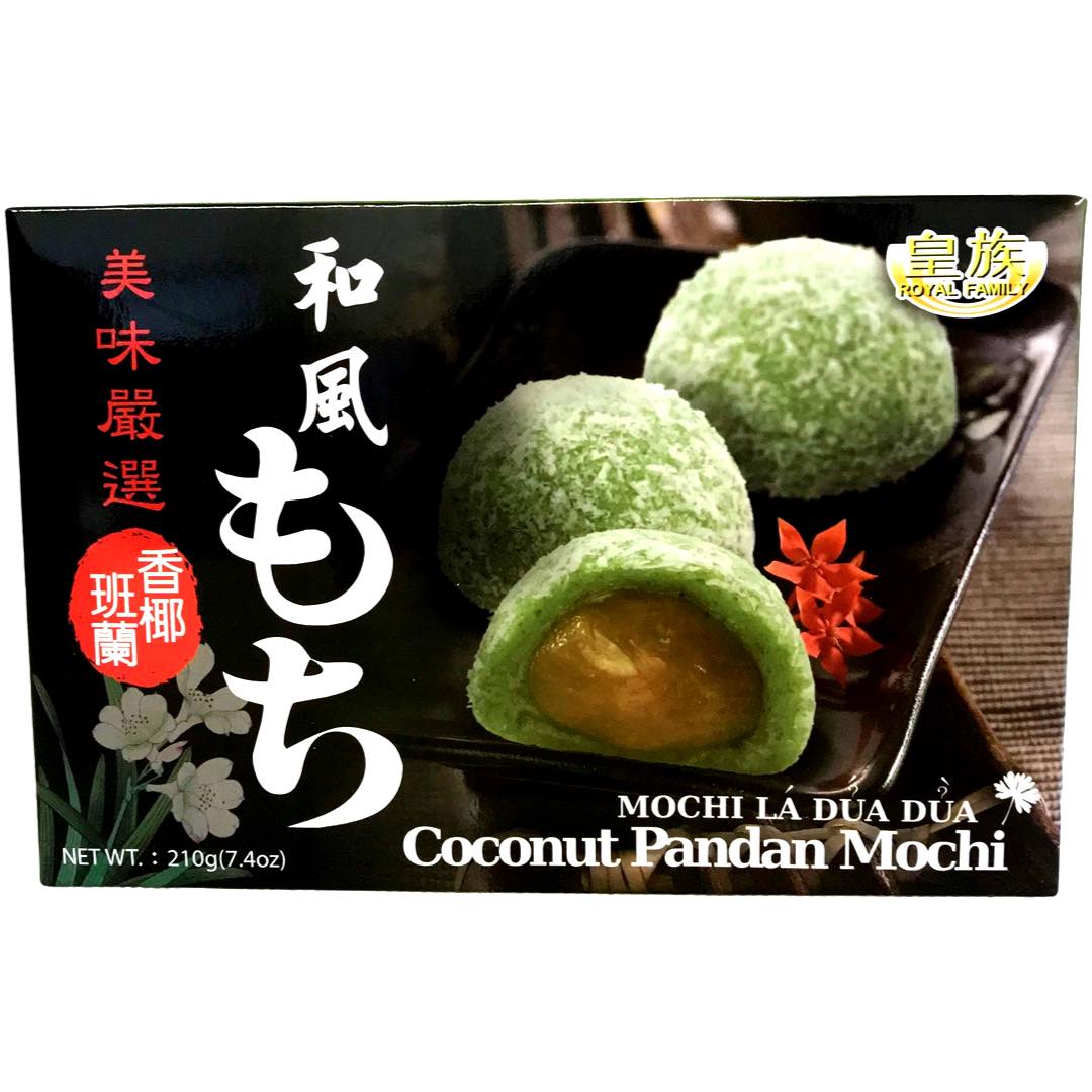 Royal Family - Coconut Pandan Mochi - 7.4 OZ – Sukli - Filipino
