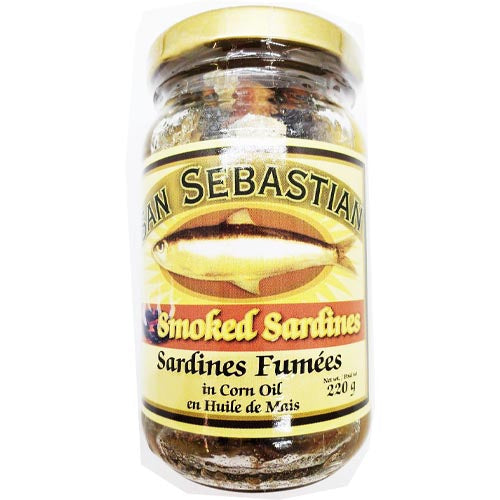 San Sebastian - Smoked Sardines in Corn Oil - 220 G