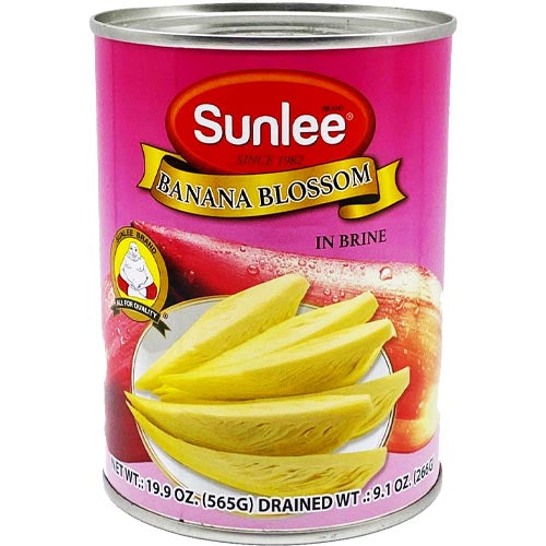 Sunlee Banana Blossom in Brine 20 OZ Sukli Filipino Grocery