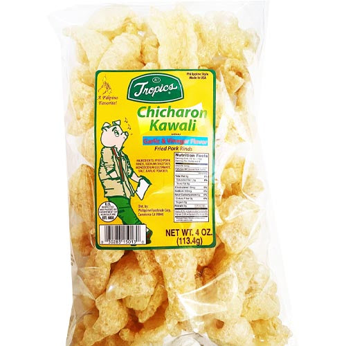 Tropics Chicharon Kawali Garlic and Vinegar Fried Pork Rinds 4
