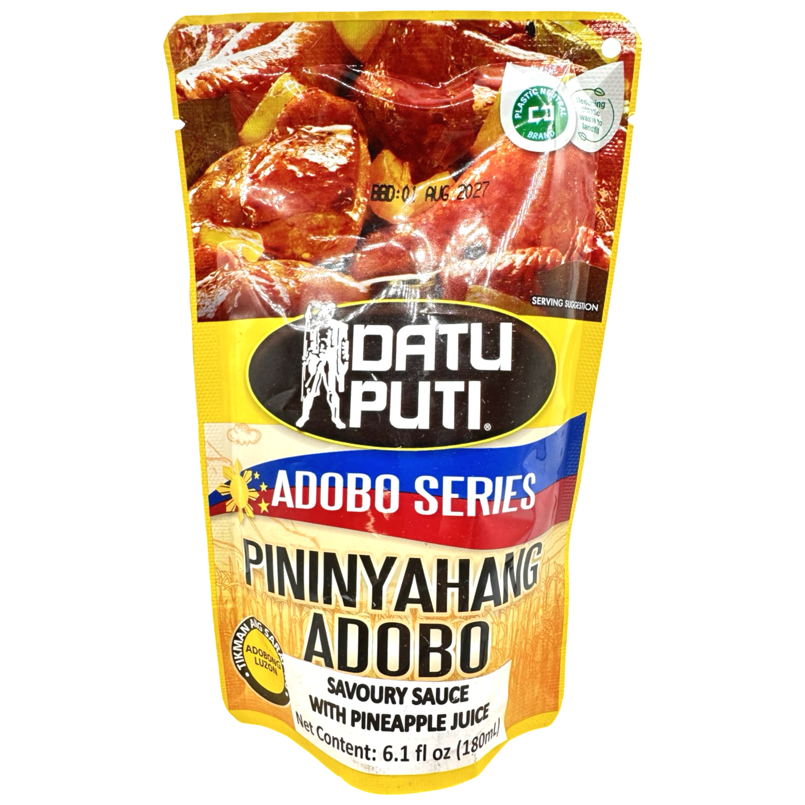 Datu Puti - Adobo Series - Pininyahan - 180 ML