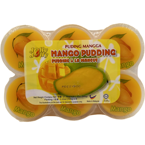 Jolly Jolly - Mango Pudding - (6 pack) - 600 G