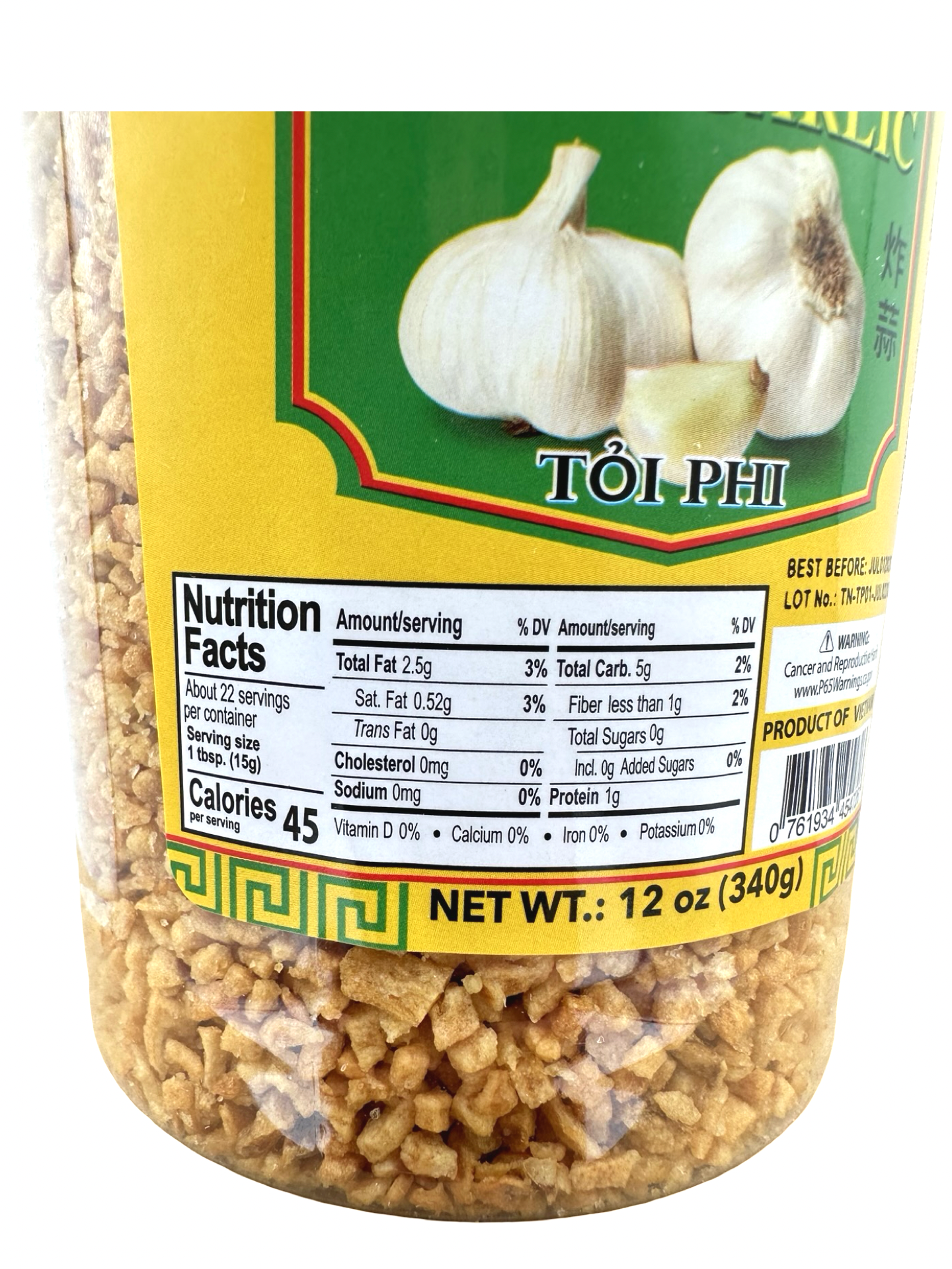 Buddha Fried Garlic Jar - 12oz