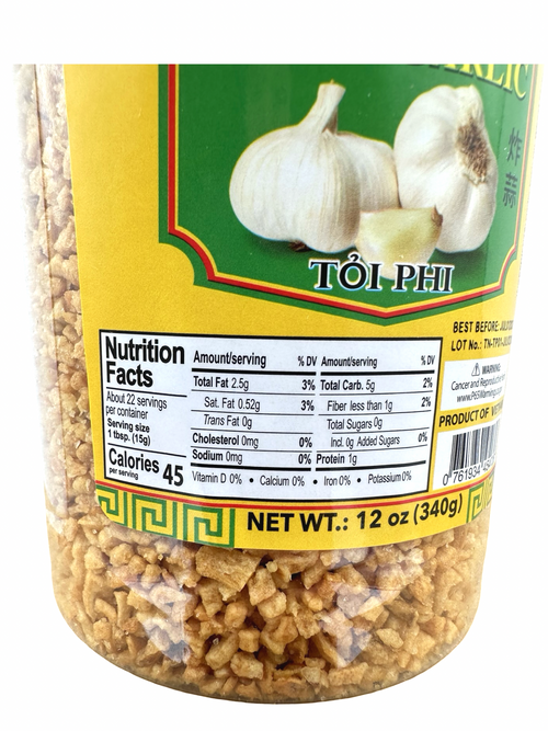 Buddha Fried Garlic Jar - 12oz