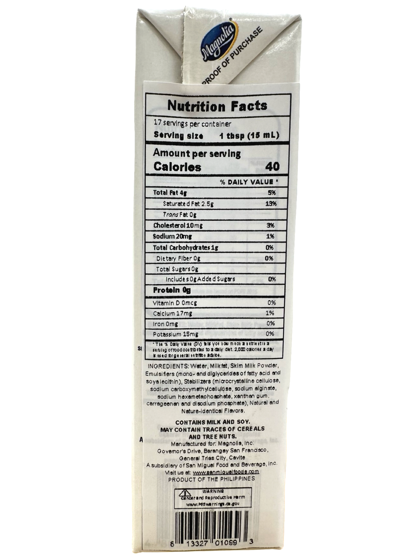 Magnolia - All Purpose Cream - 250 ML