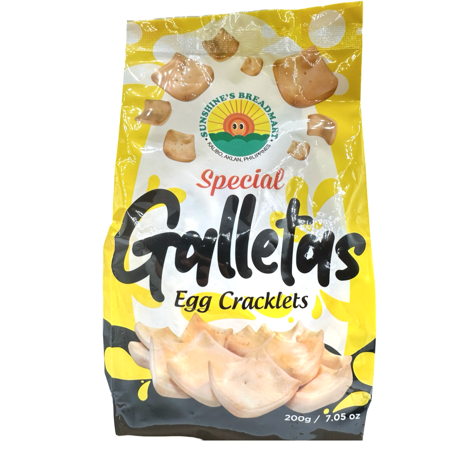 Sunshine's Breadmart - Galletas Egg Cracklets - 200 G