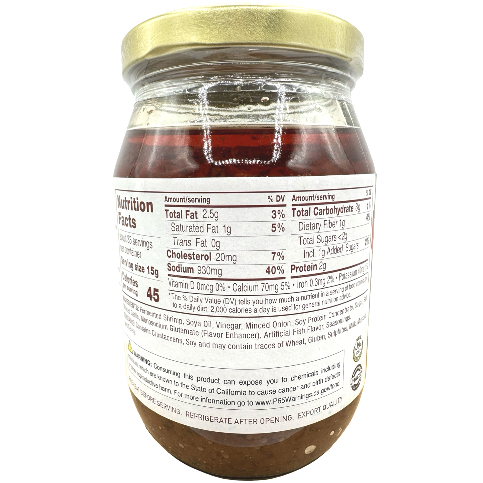 Kamayan - Ginisang Bagoong Shrimp Paste - Regular - 500 G