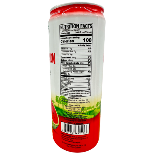 D’Natural - Watermelon Juice 100% Juice w/ Pulp - 320 ML