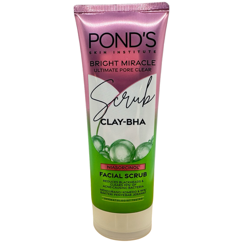 Pond's - Bright Miracle - Facial Scrub - Clay-Bha (Pink) - 100 G