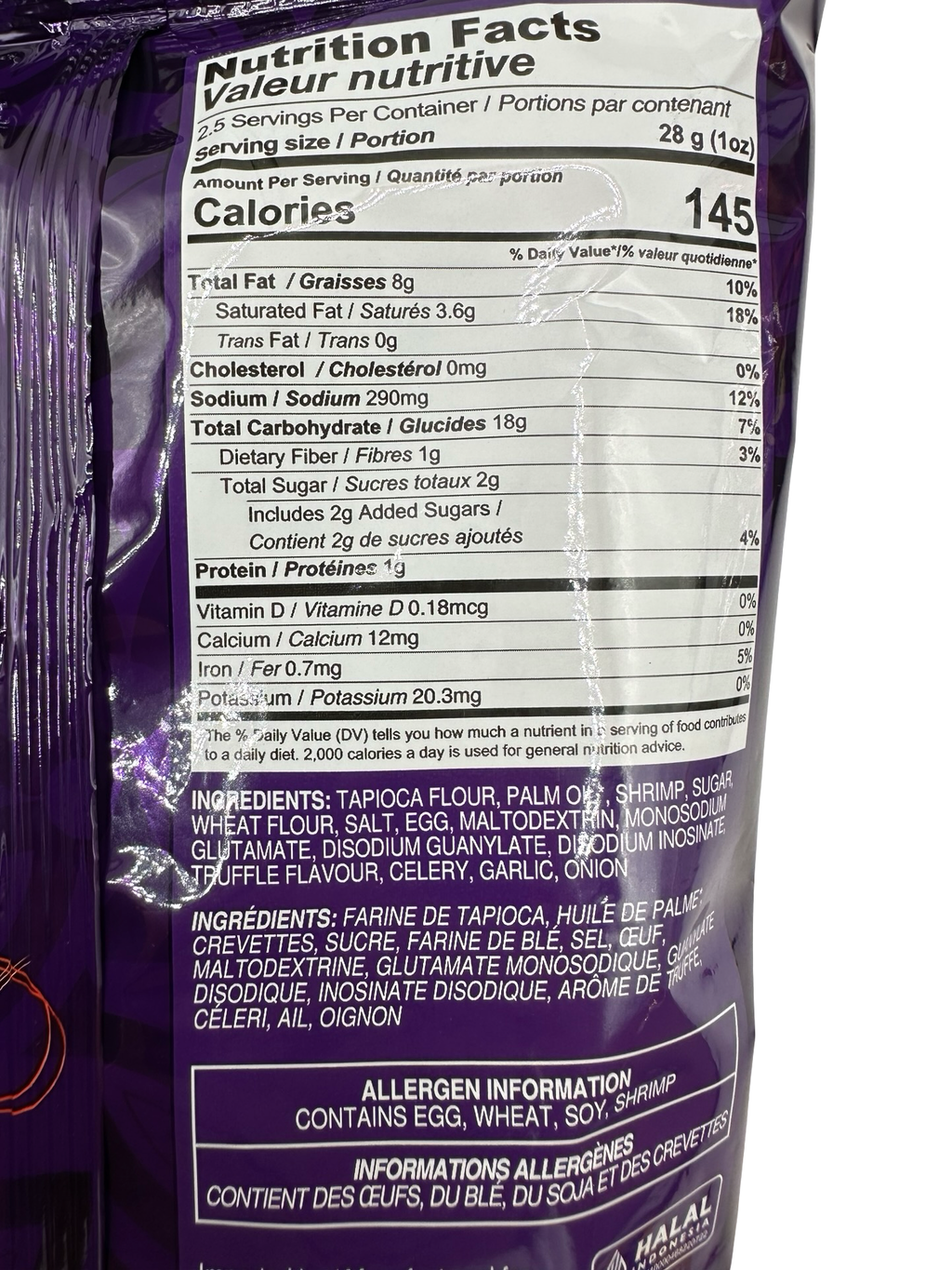 TAKARI Shrimp Chips - BLACK TRUFFLE - 70g