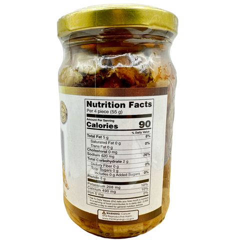 Sunrise - Dried Herring Tuyo with Garlic in Olive Oil - 220 G