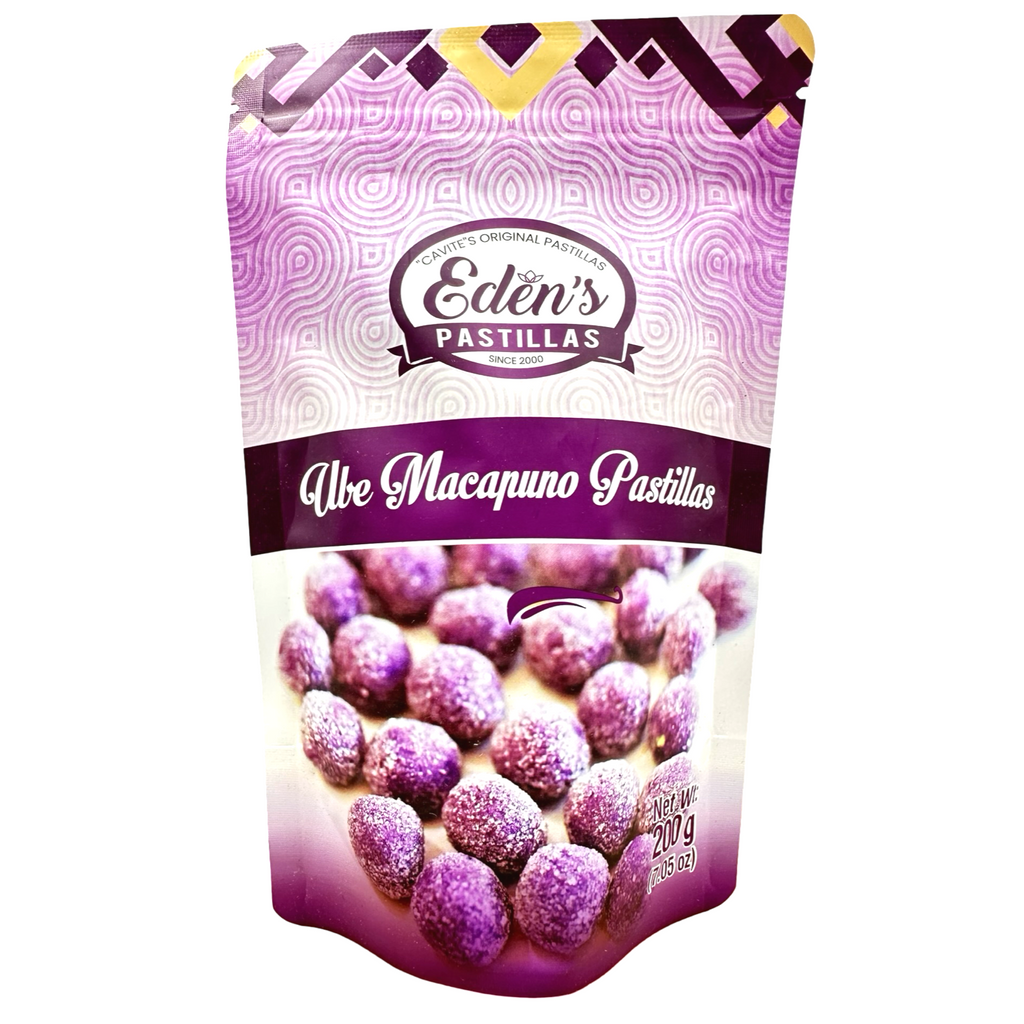 Eden - Pastillas - Ube Macapuno - 200 G
