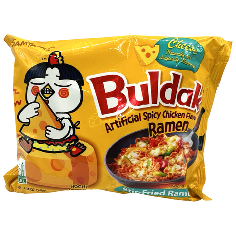 Samyang - Buldak - Spicy Chicken Cheese Stir- Fried Ramen - 140 G