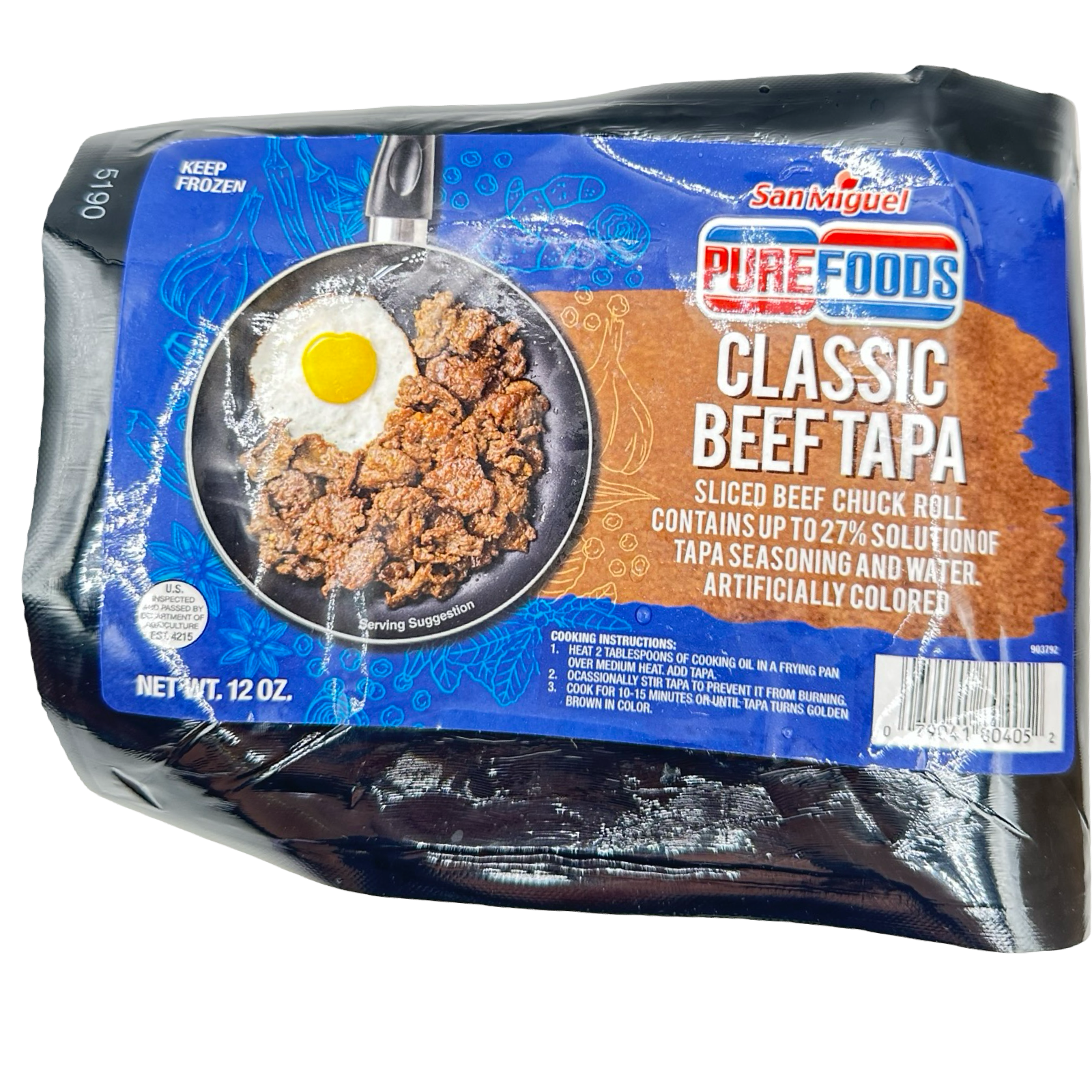 San Miguel Purefoods - Classic Beef Tapa - 340g - 12 OZ