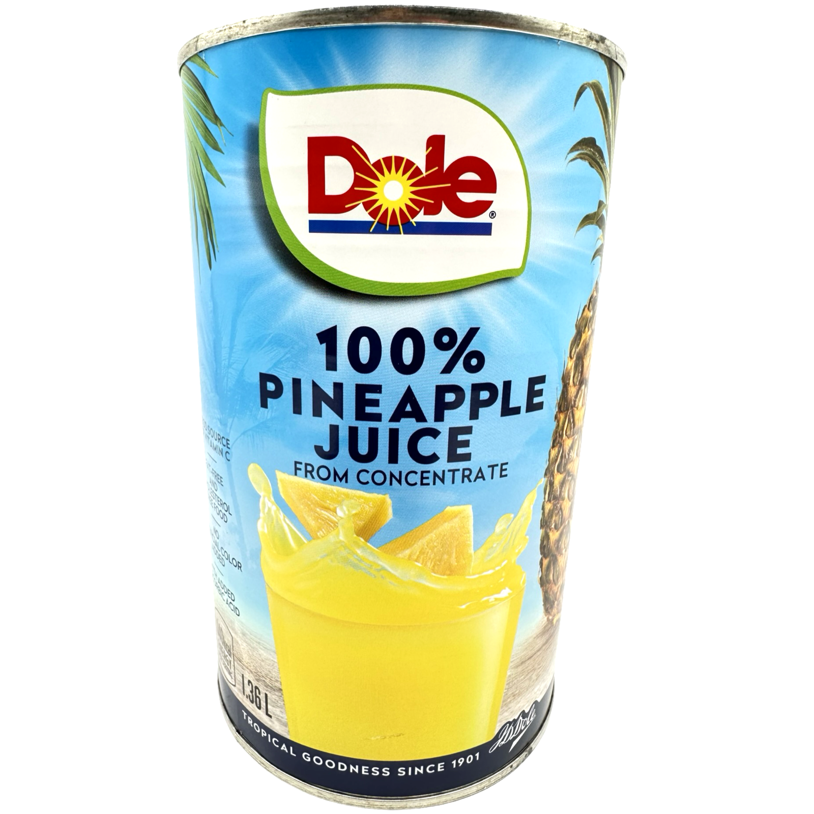 Dole - 100% Pineapple Juice - From Concentrate - 46 OZ