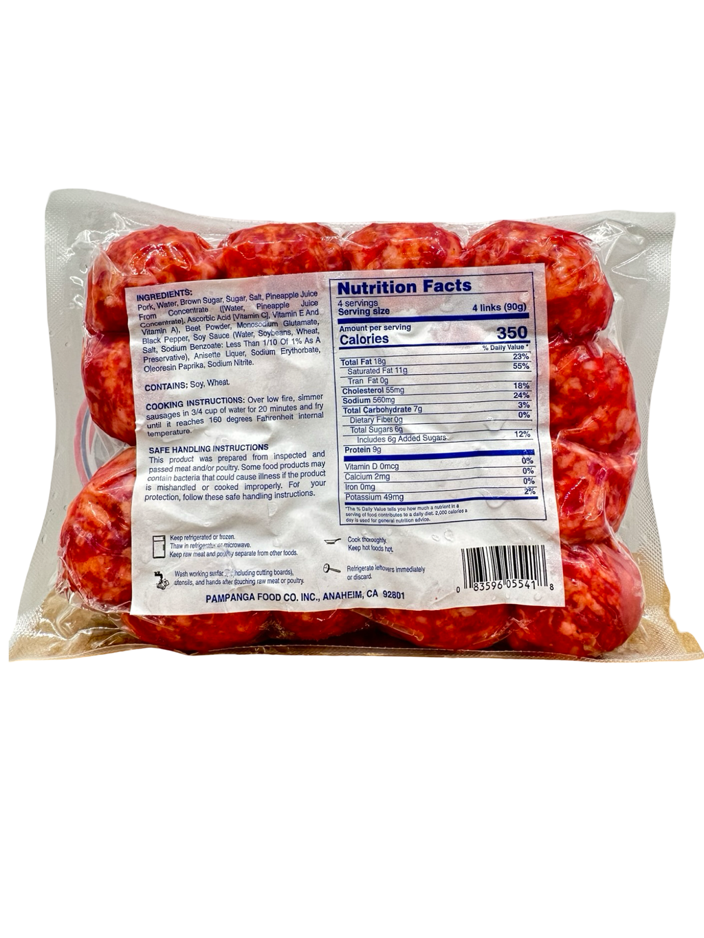 Pampanga - Chorizo De Cebu - 12oz