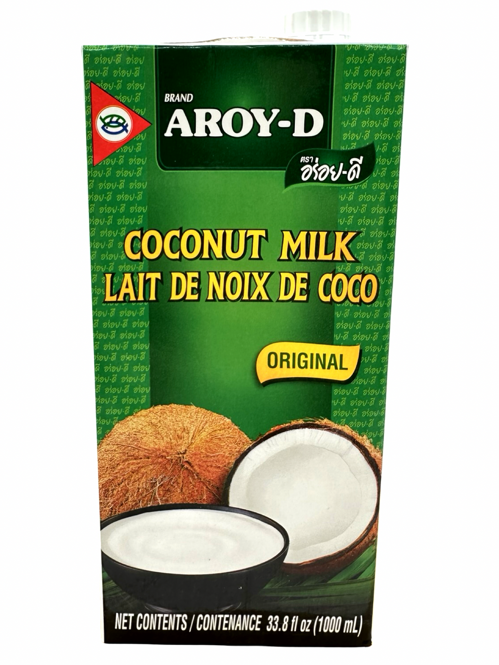 Aroy - D - Coconut Milk Original - Tetra Pack 1L