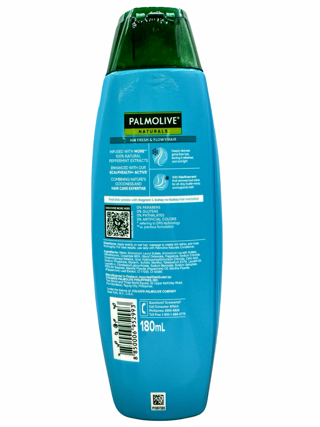 Palmolive Naturals - Shampoo - (Cool & Fresh) - 180ml