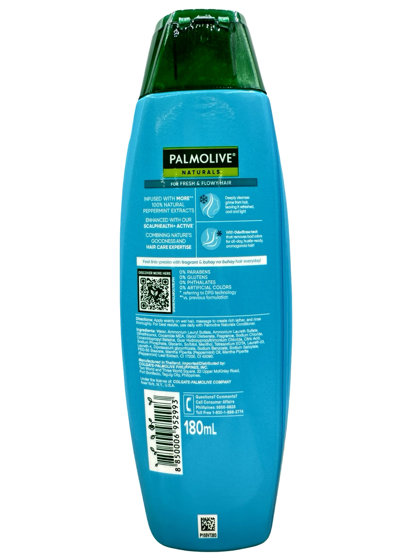 Palmolive Naturals - Shampoo - (Cool & Fresh) - 180ml