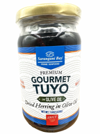 Sarangani Bay -  Gourmet Tuyo in Olive Oil - Spicy - 220g