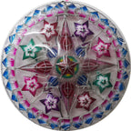 Philippines Christmas Capiz Parol Lantern Star (Tala) - Red / Blue / White LED Show - Size 30" / 4 KG / 110 V (30LB31)