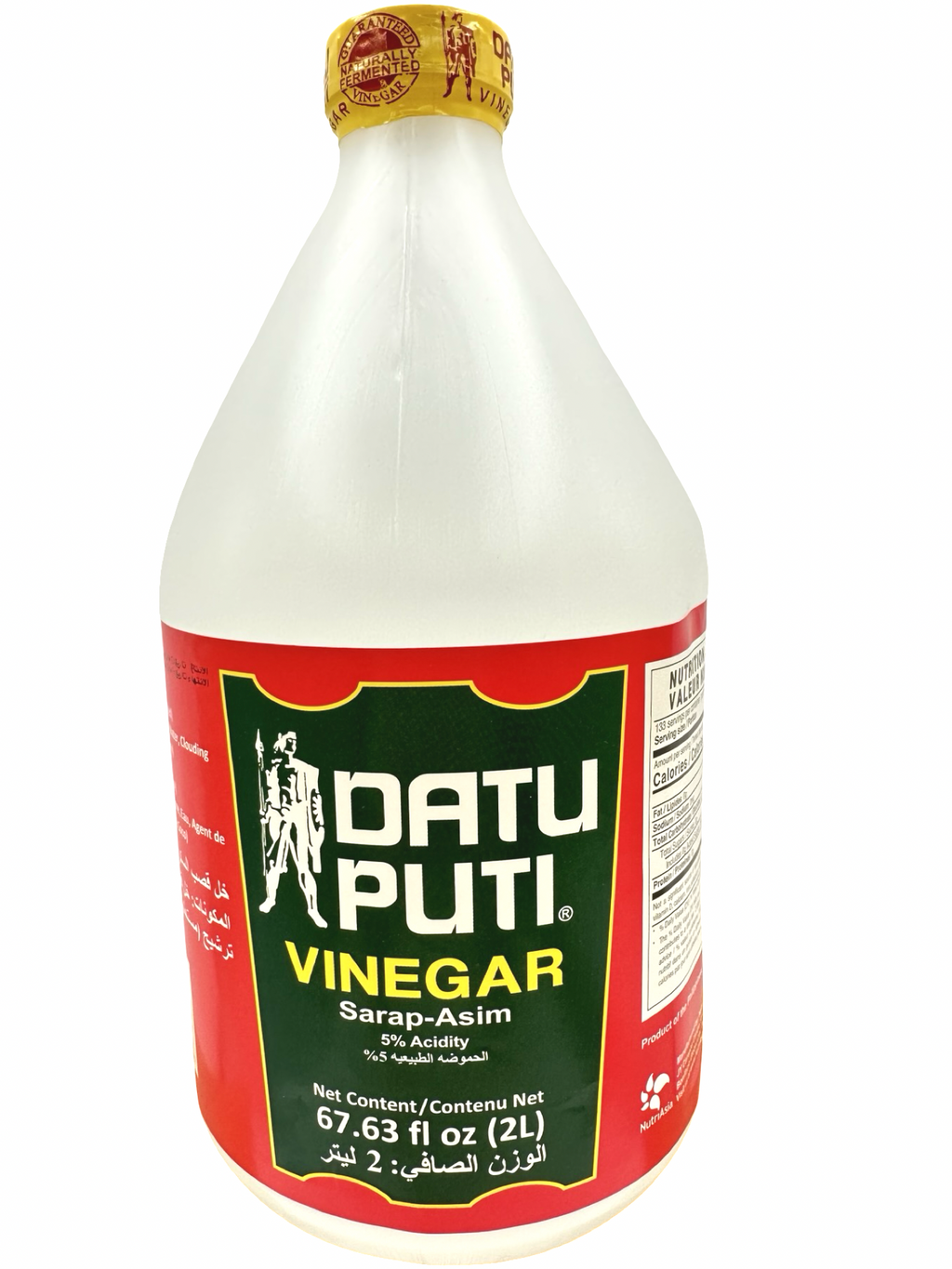 Datu Puti - Vinegar- 1/2 Gal