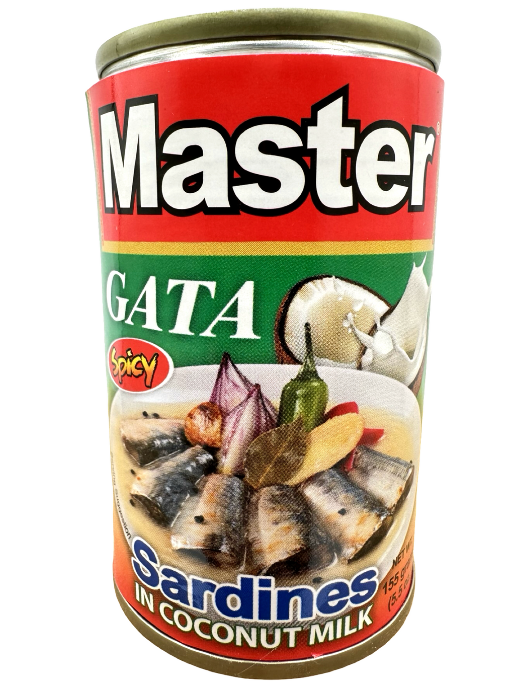 Master Sardines - Spicy Gata (Coconut Milk) - 155g