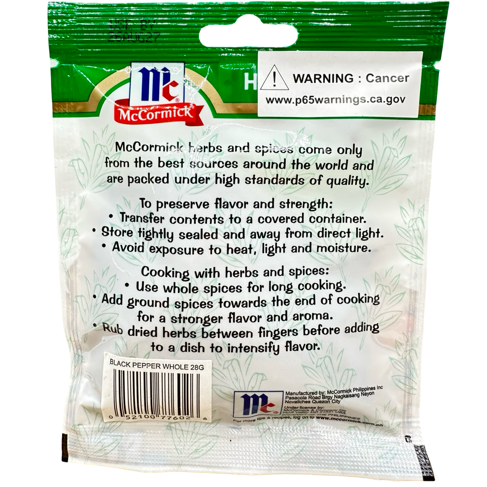McCormick -  Bay Leaves Whole - 10 G