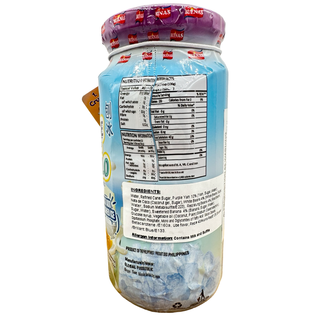 Buenas - Creamy Ube - Halo Halo - 12 OZ