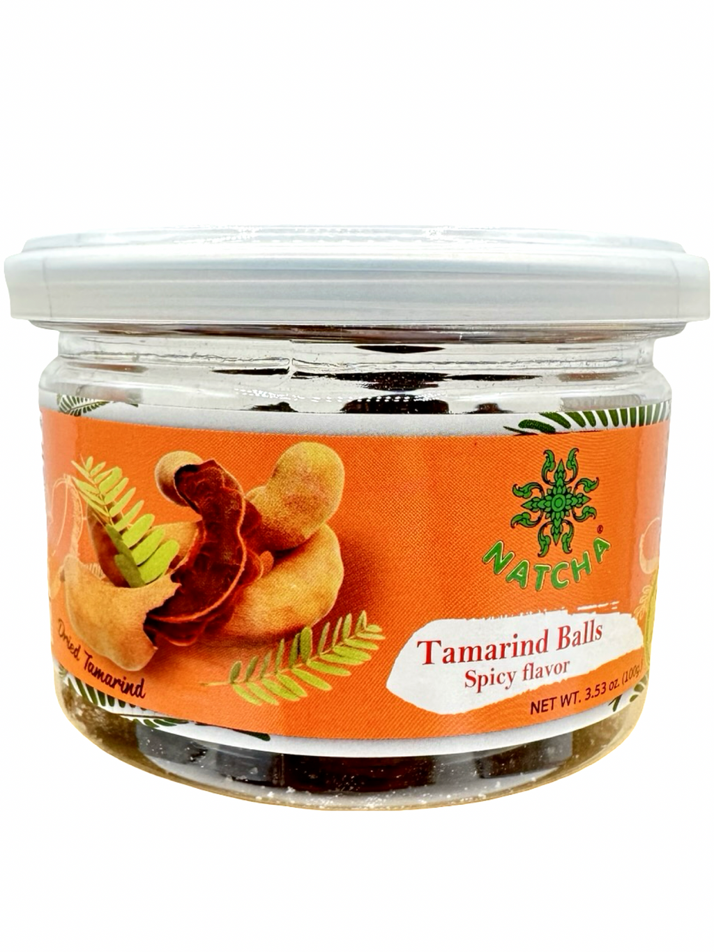 Natcha - Dried Tamarind Ball - Spicy - 3.53oz (100g)
