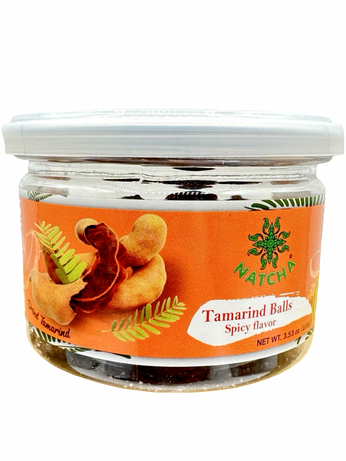 Natcha - Dried Tamarind Ball - Spicy - 3.53oz (100g)