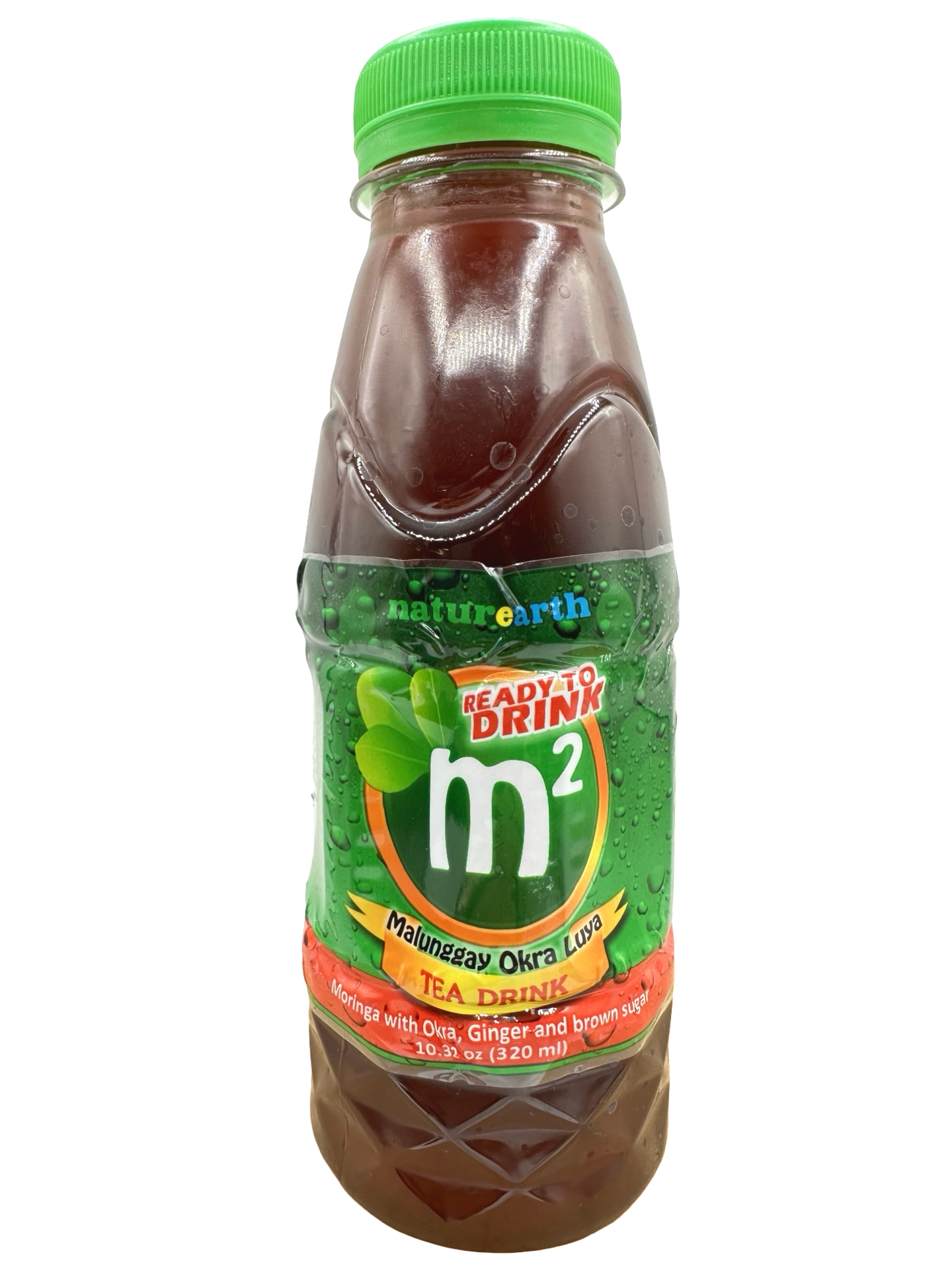 M2 - MORINGA OKRA GINGER ICED TEA - READY TO DRINK - 320ml