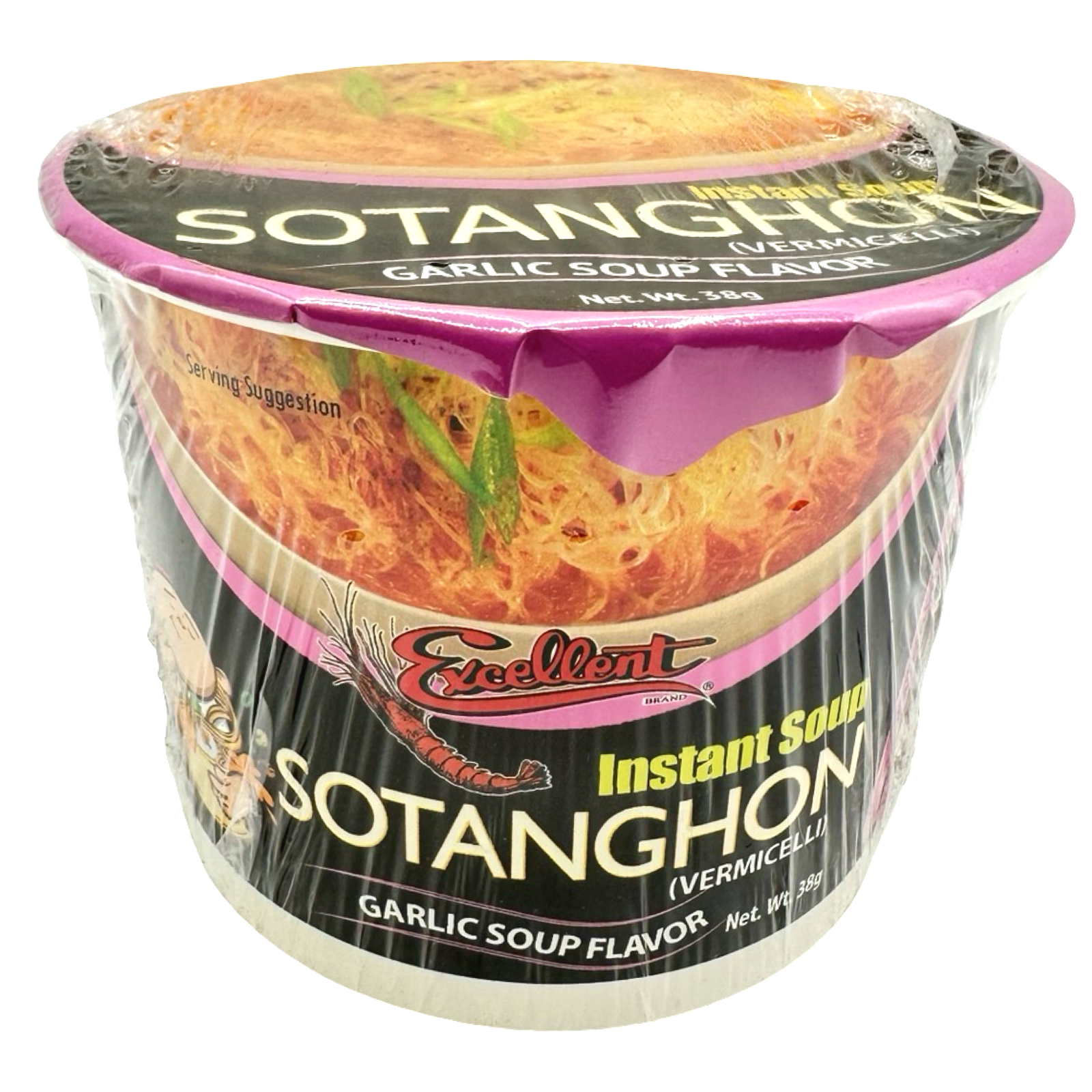 Excellent - Instant Sotanghon Soup - Garlic- 38 G