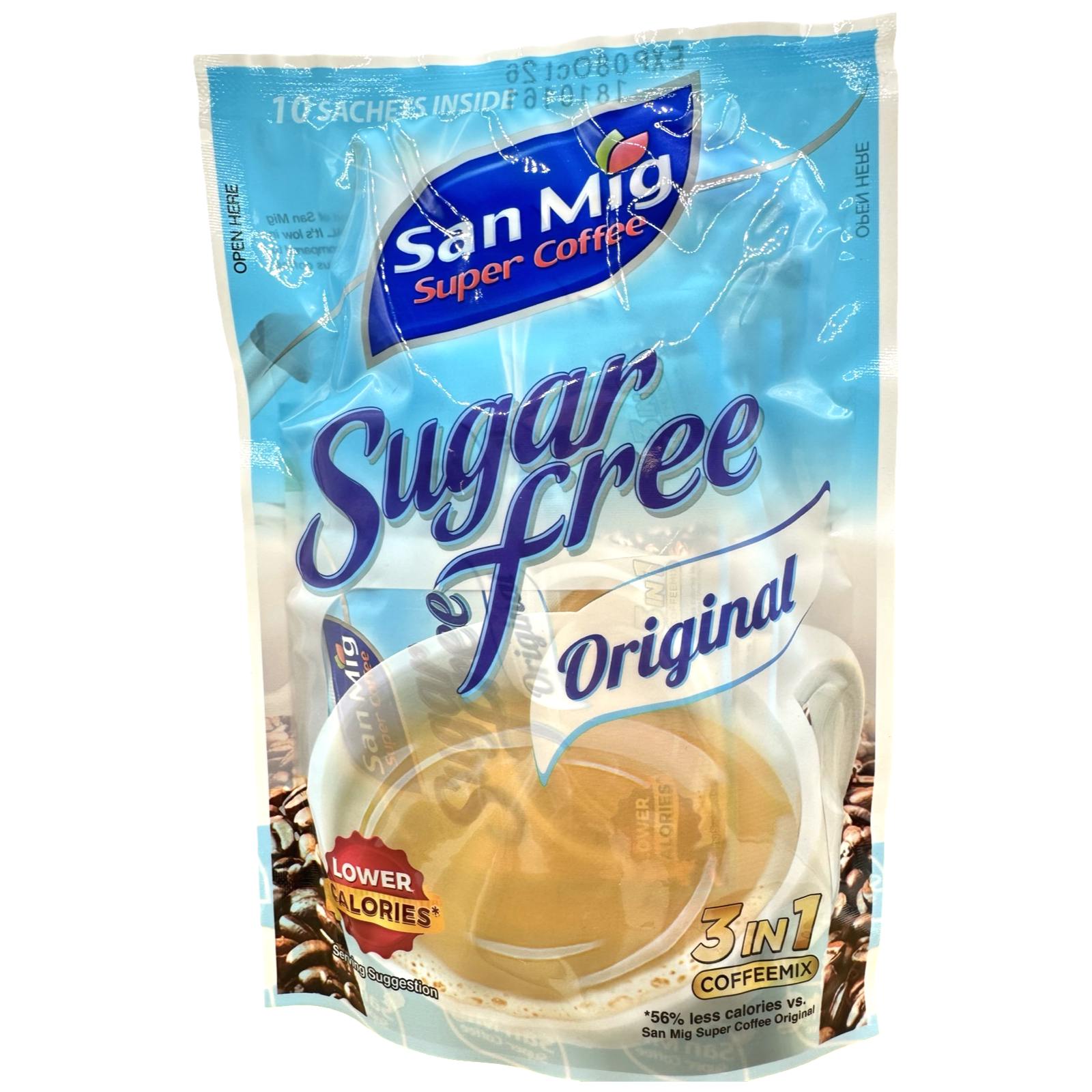 San Mig - Super Coffee -ORIGINAL - SUGAR FREE - 3 in 1 Coffeemix
