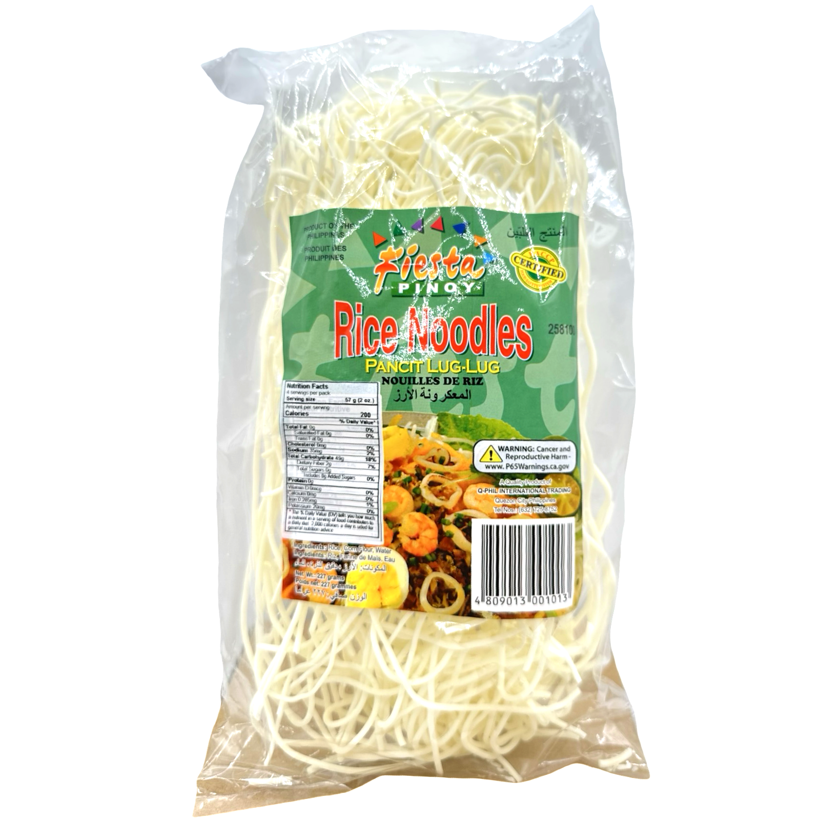 Fiesta Pinoy - Rice Noodles (Pancit Lug-Lug) - 8 OZ