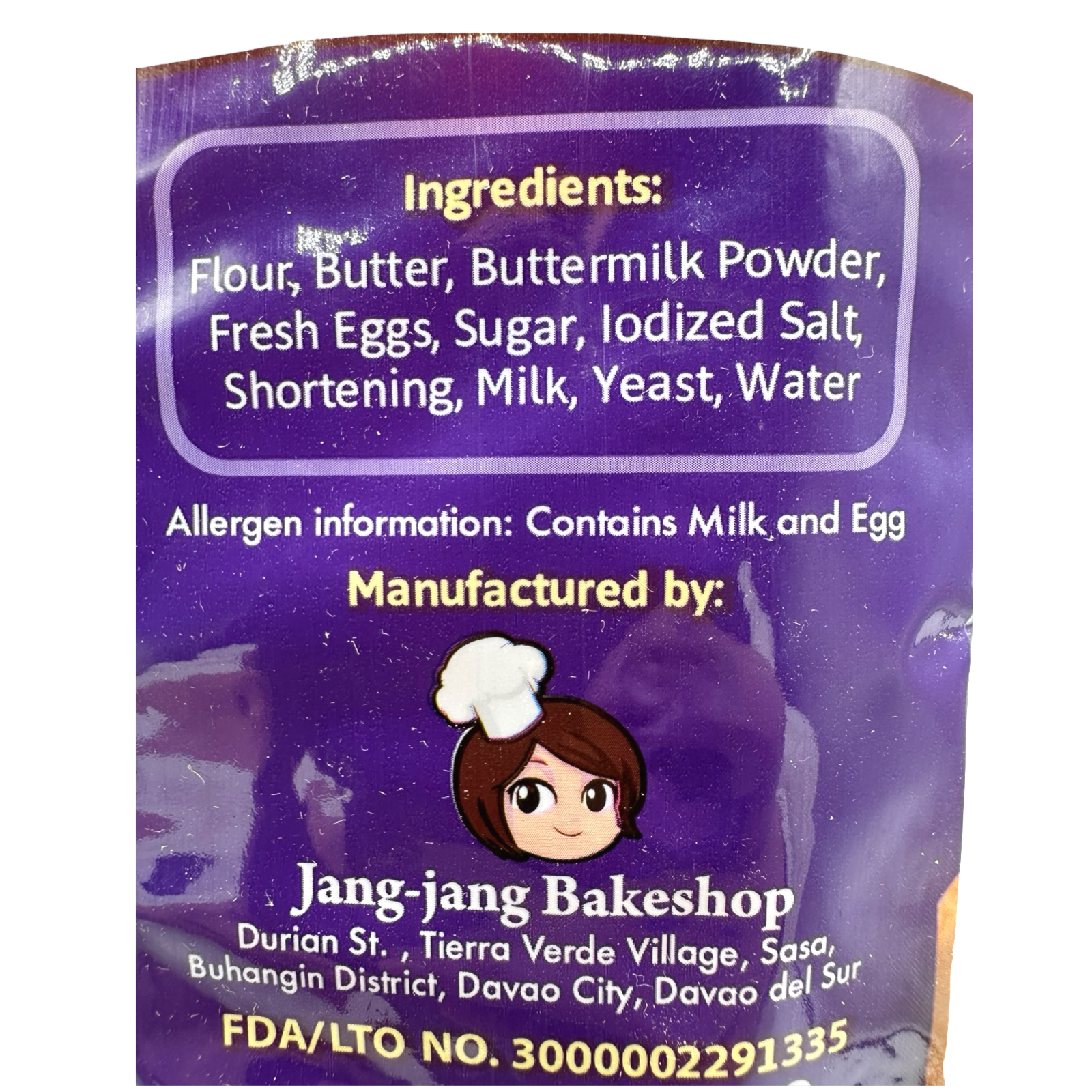 Sunshine's Breadmart -  Jang Jang Biscocho  - 185 G