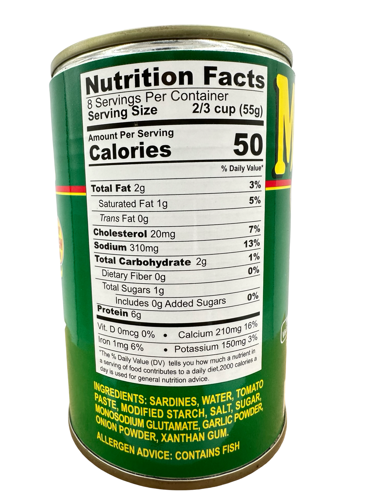 Mega Sardines in Tomato Sauce (GREEN) - 425 G